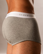Ribbed Cotton Grey Trunk