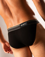 Ultra Soft Modal Black Sports Brief