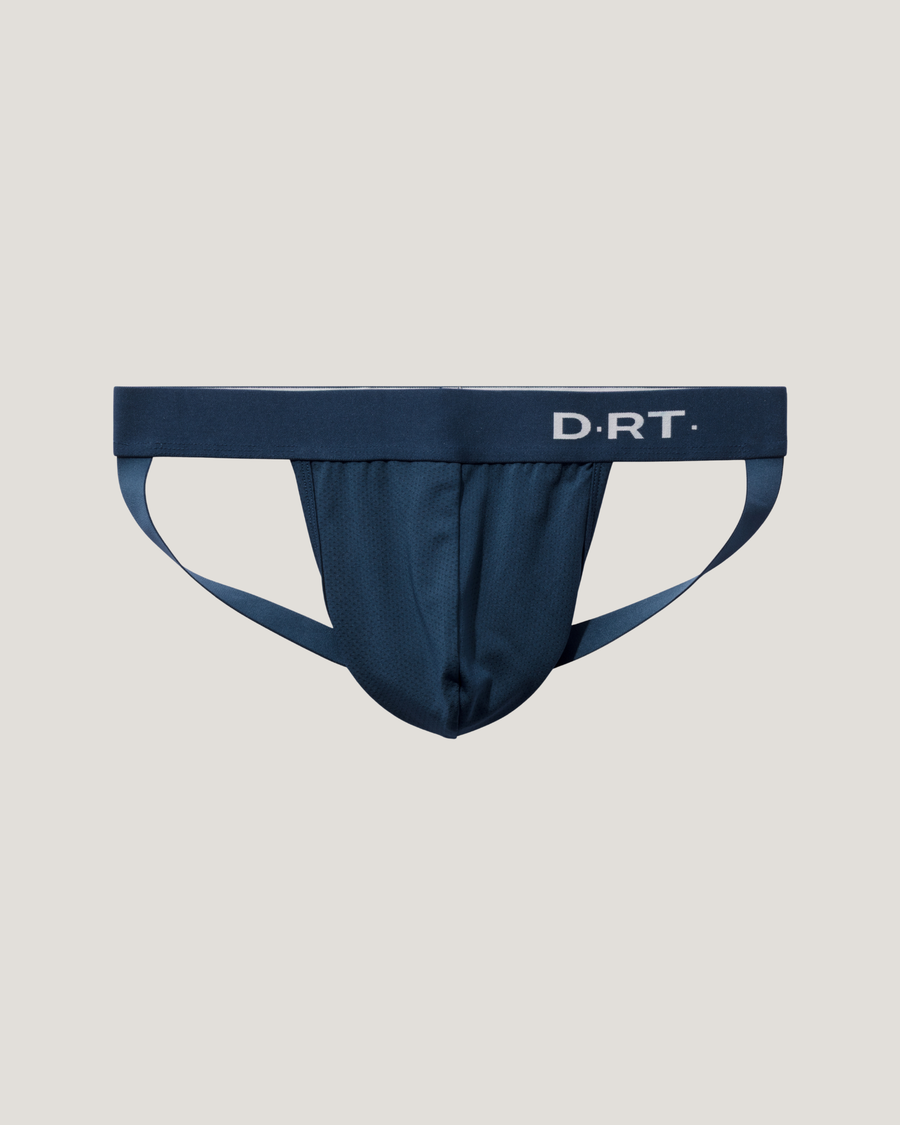Micro Mesh Petrol Blue Jockstrap