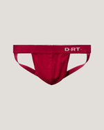 Micro Mesh Steel Red Jockstrap